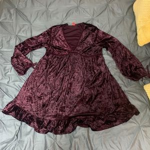 Boutique Velvet dress